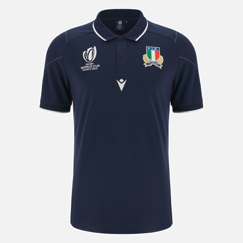 Rugby World Cup 2023 Italia Rugby adults' player travel polo shirt - Macron - Modalova