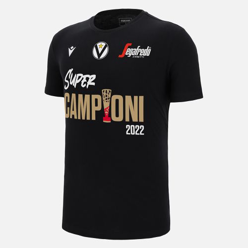Virtus Bologna Italian Supercup 2022 commemorative shirt - Macron - Modalova
