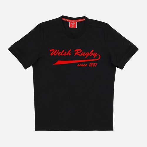 Welsh Rugby 2020/21 fans collection printed children's t-shirt - Macron - Modalova