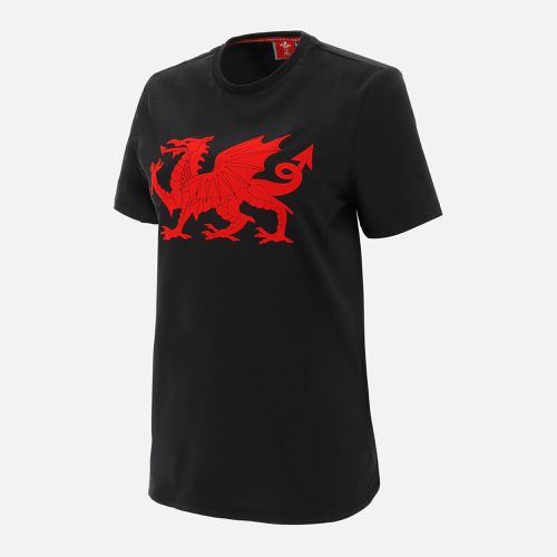Welsh Rugby 2020/21 fans collection women's t-shirt - Macron - Modalova