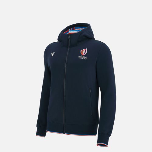 Rugby World Cup 2023 junior full zip cotton hooded sweatshirt - Macron - Modalova