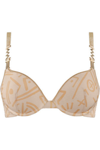 Golden karo push up bra | wired padded - Marlies Dekkers - Modalova