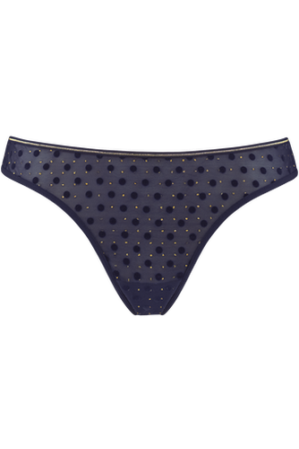 Petit point butterfly thong | and gold - Marlies Dekkers - Modalova