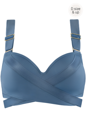 Cache coeur plunge balcony bikini top | wired padded - Marlies Dekkers - Modalova