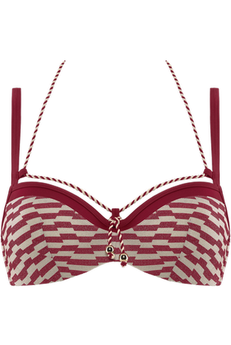 Neptuna plunge balcony bikini top | wired padded - Marlies Dekkers - Modalova