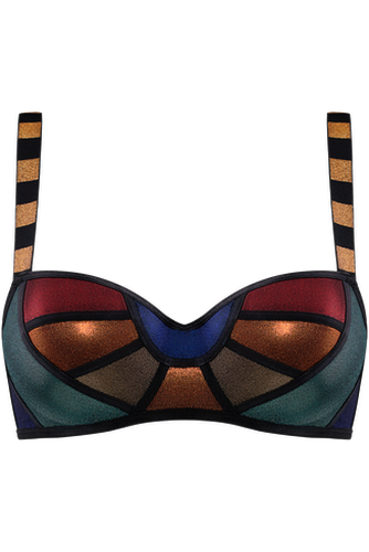 The rainbow scarab balcony bra | wired padded - Marlies Dekkers - Modalova