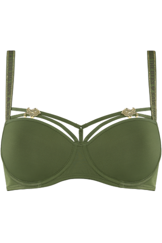 Queen bee plunge balcony bra | wired padded - Marlies Dekkers - Modalova