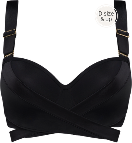 Cache coeur plunge balcony bikini top | wired padded - Marlies Dekkers - Modalova