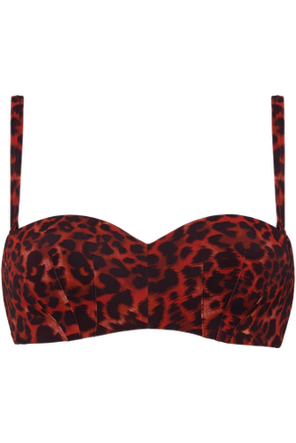 Panthera strapless bikini top | wired padded - Marlies Dekkers - Modalova