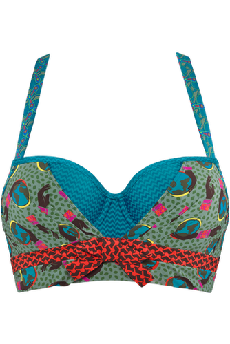 Gaia plunge balcony bra | wired padded - Marlies Dekkers - Modalova