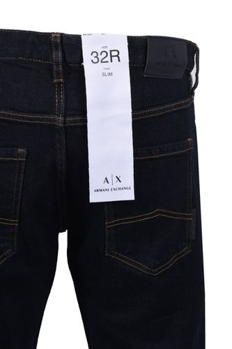 Slim Fit Jeans Dark Denim Size: 30W32L - ARMANI EXCHANGE - Modalova