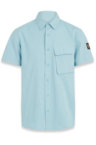 Short Sleeve Scale Shirt Skyline Blue Size: SIZE M - Belstaff - Modalova