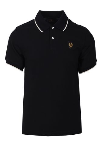 Tipped Polo Black Size: SIZE L - Belstaff - Modalova