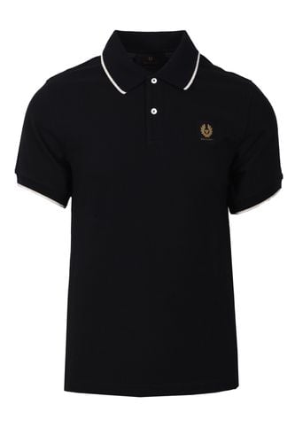 Tipped Polo Black Size: SIZE XL - Belstaff - Modalova