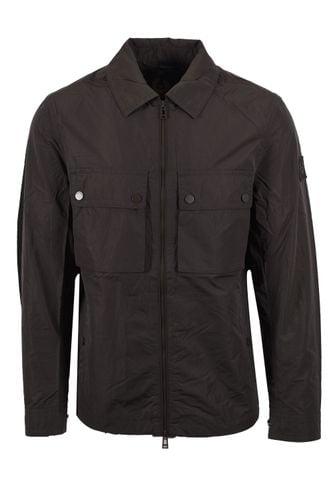 Tourer Overshirt Army Olive Size: SIZE M - Belstaff - Modalova