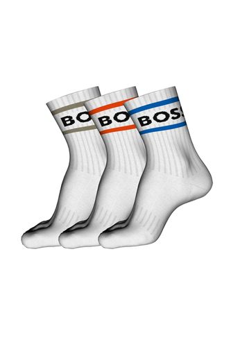 Boss 3 Pack Rib Stripe Cc Socks Natural Size: 6-8 (39 - BOSS Accessories - Modalova