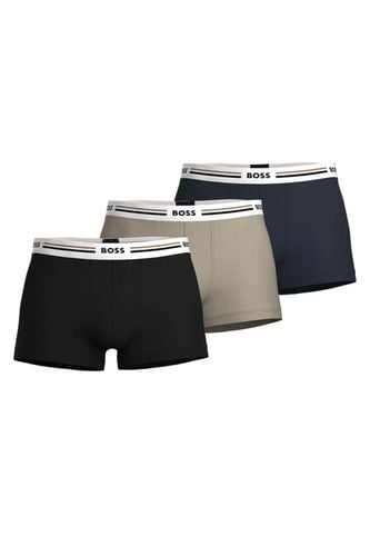 Boss Trunk 3p Revive Boxers Navy/Khaki/Black Size: SI - BOSS Accessories - Modalova