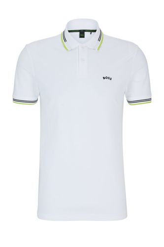 Boss Paul Curved Polo Shirt Size: SIZE XL - BOSS Green - Modalova