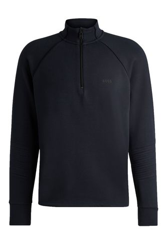 Boss Sweat 1 Half Zip Knitwear Dark Blue Size: SIZE M - BOSS Green - Modalova