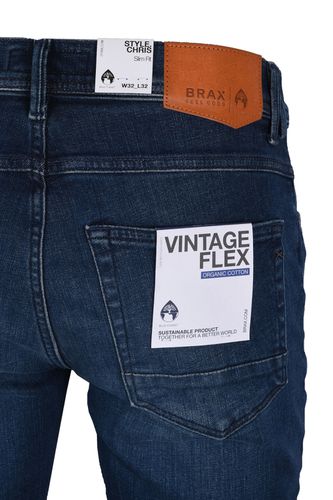 Chris Slim Fit Jeans Denim Size: 34W30L - Brax - Modalova