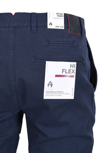 Fabio Hi Flex Casual Chino Blue Size: 38W32L - Brax - Modalova