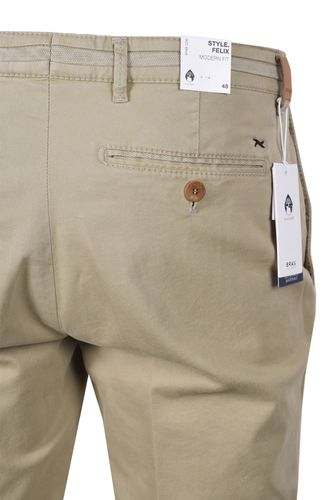 Felix C Cotton Chino Khaki Size: 32W32L - Brax - Modalova