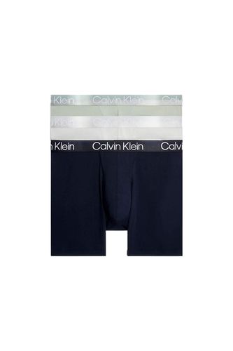 Pack Boxer Brief Galaxy Gray/Night Sky/Frosted Size: SI - Calvin Klein - Modalova