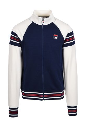 Ferarra Track Jacket Gardenia/Fila Navy/Fila Red Size: SI - Fila Vintage - Modalova