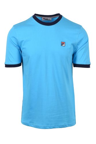 Marconi Essential Ringer Tee Cyan /Fila Navy Size: SI - Fila Vintage - Modalova