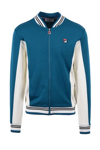 Settana Track Jacket Deep Lagoon/Gardenia/Black Size: SIZ - Fila Vintage - Modalova