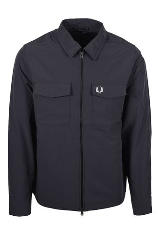 Zip Overshirt Anchor Size: SIZE L - Fred Perry - Modalova