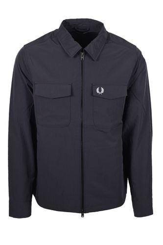 Zip Overshirt Anchor Size: SIZE XL - Fred Perry - Modalova