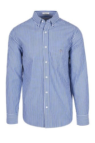 Reg Poplin Stripe Shirt College Size: SIZE L - Gant - Modalova