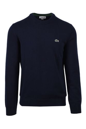 Crew Neck Knitwear Blue Size: SIZE 4 (M) - Lacoste - Modalova