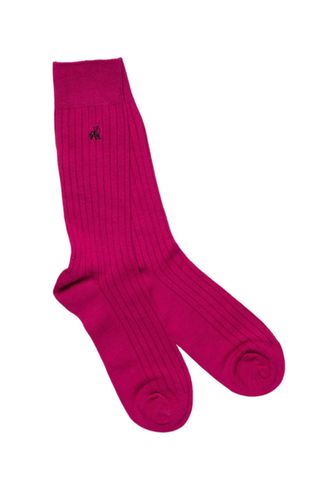 Bamboo Socks Cerise Size: 1 SIZE 7-11 - Swole Panda - Modalova