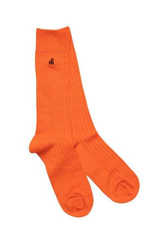 Bamboo Socks Orange Size: 1 SIZE 7-11 - Swole Panda - Modalova