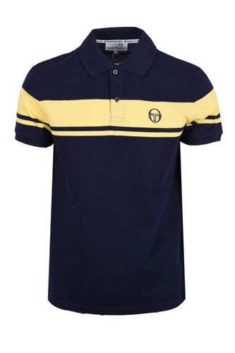 Young Line Polo Maritime Blue/lemon Drop Size: SIZE L - Sergio Tacchini - Modalova