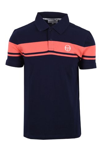 Young Line Polo Navy/pink Size: SIZE M - Sergio Tacchini - Modalova