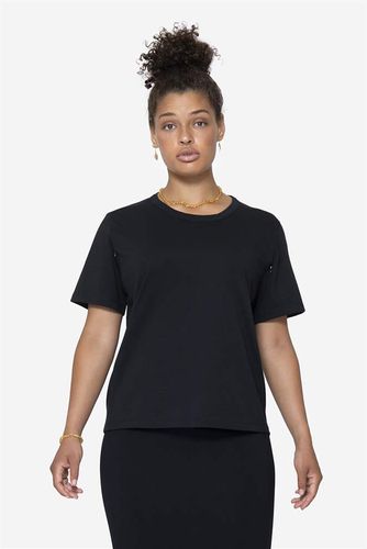 Klassisches schwarzes T-Shirt aus 100% Bio-Baumwolle mit Stillfunktion - Milker - Modalova