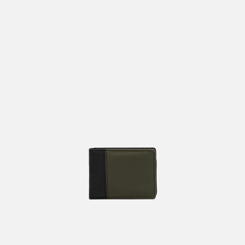 Kronos cartera con compartimento para billetes, tarjetas y monedas en nylon - MISAKO - Modalova