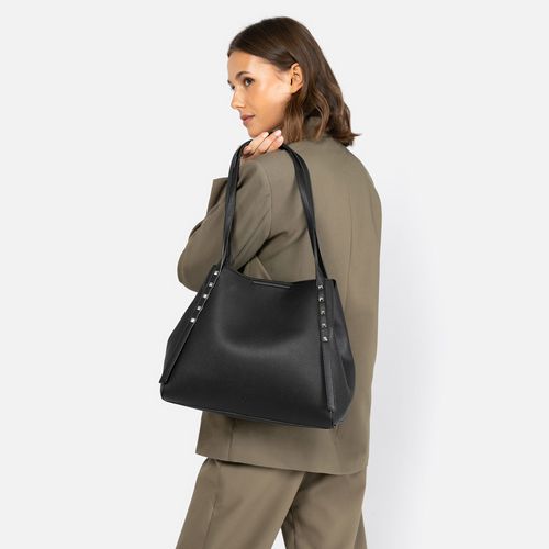 Bluino bolso shopper grande con detalles metálicos - MISAKO - Modalova