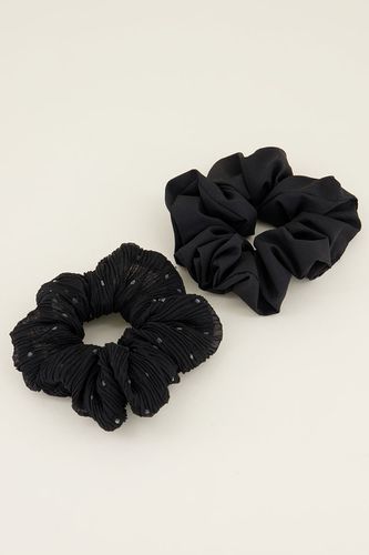 Zwarte scrunchie set | - My jewellery - Modalova