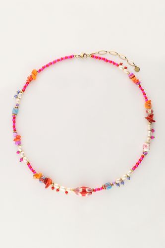Bunte Art Perlen Halskette | - My jewellery - Modalova