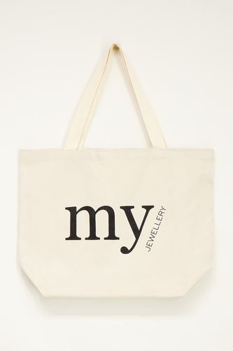 Beiger Canvas Shopper | - My jewellery - Modalova