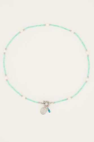Halskette mit blauen Perlen mit Verschluss | - My jewellery - Modalova