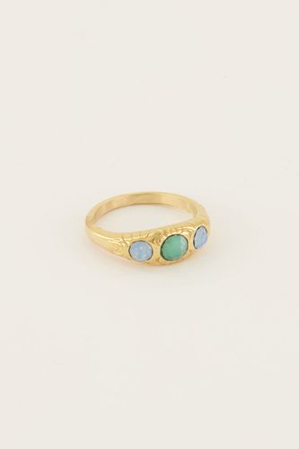 Triple ocean blue ring | - My jewellery - Modalova