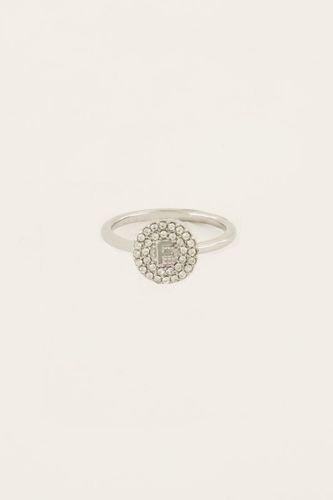 Initialenring mit Strass | - My jewellery - Modalova