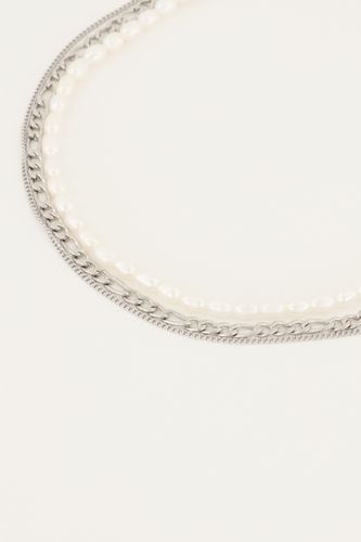 Dreifache Halskette mit Perlen | - My jewellery - Modalova