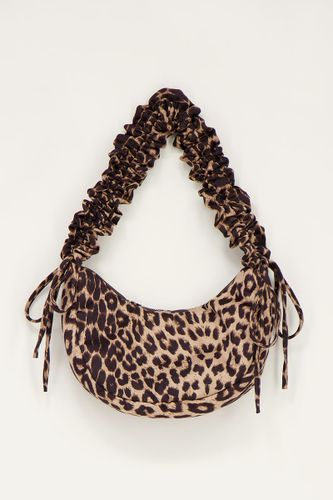 Umhängetasche mit Leopardenmuster und Rüschen | - My jewellery - Modalova