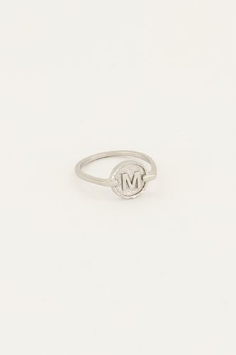 Ring mit Kreis und Buchstabe | - My jewellery - Modalova